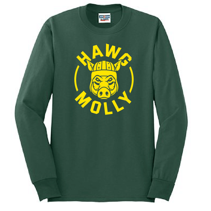 HAWG MOLLY (Yellow) - Long Sleeve T-Shirt
