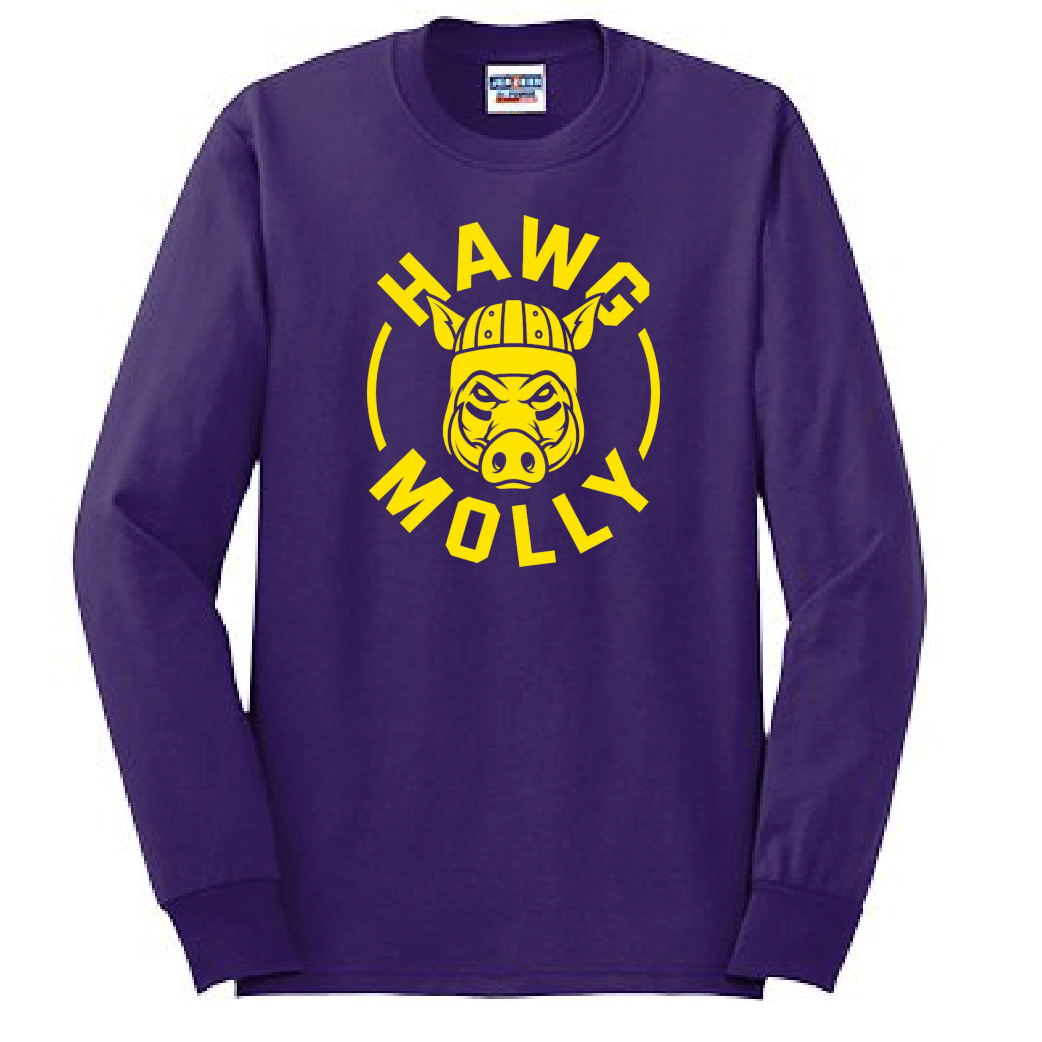 HAWG MOLLY (Yellow) - Long Sleeve T-Shirt
