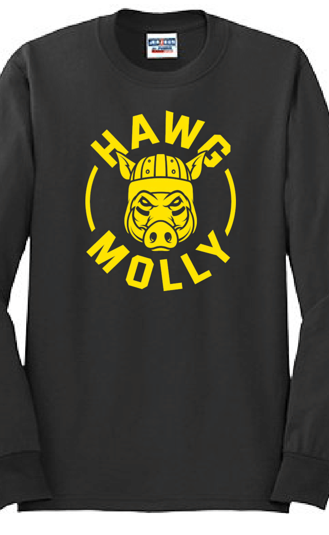 HAWG MOLLY (Yellow) - Long Sleeve T-Shirt