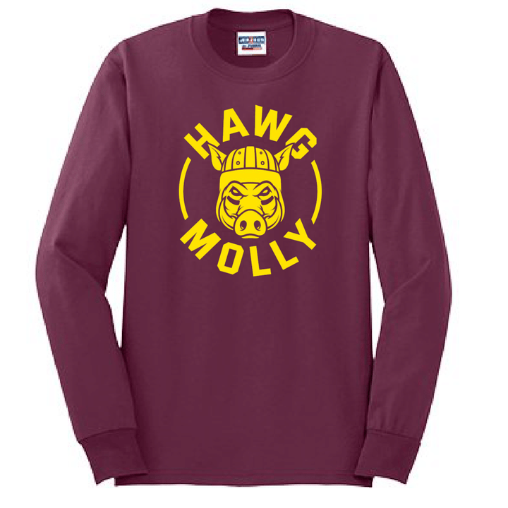 HAWG MOLLY (Yellow) - Long Sleeve T-Shirt
