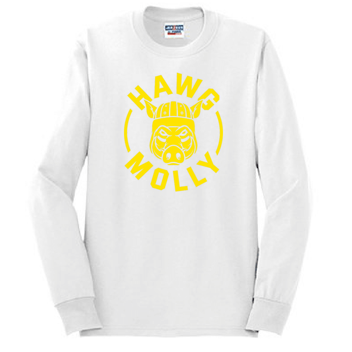 HAWG MOLLY (Yellow) - Long Sleeve T-Shirt
