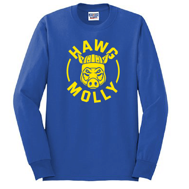 HAWG MOLLY (Yellow) - Long Sleeve T-Shirt