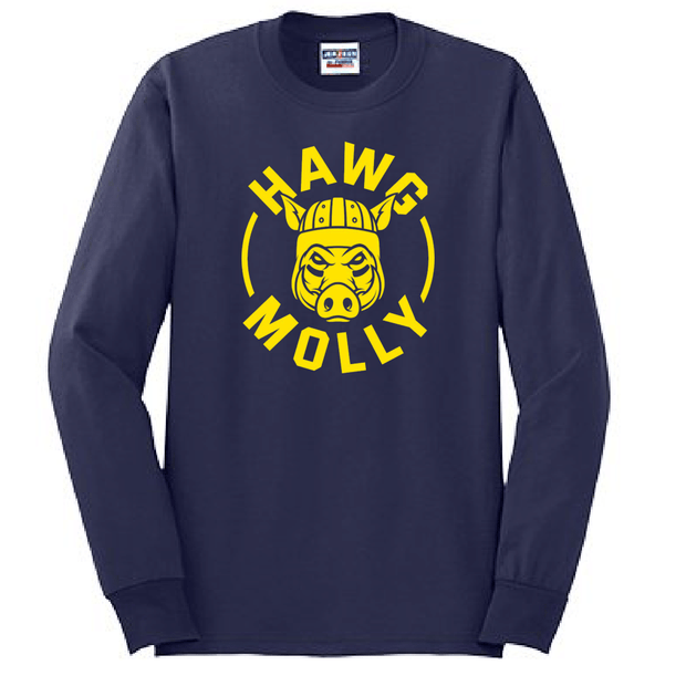 HAWG MOLLY (Yellow) - Long Sleeve T-Shirt