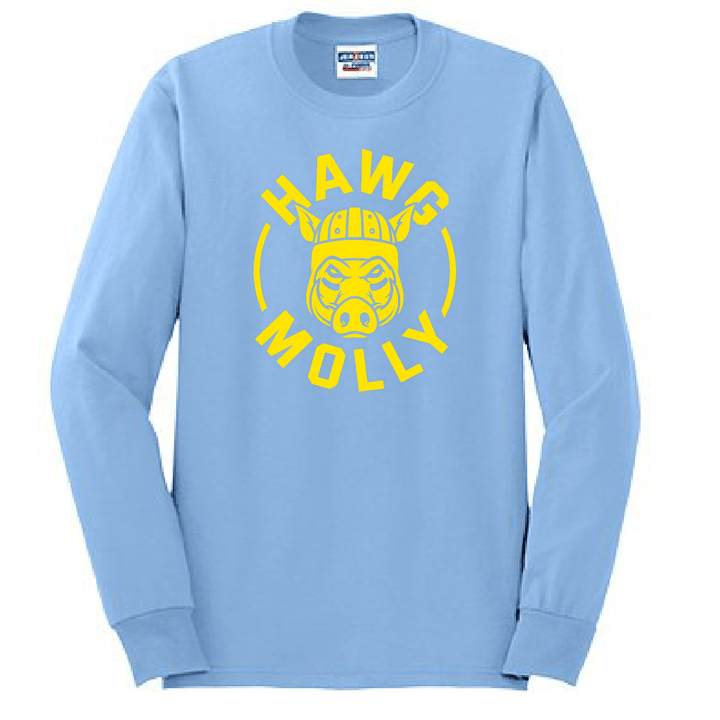 HAWG MOLLY (Yellow) - Long Sleeve T-Shirt