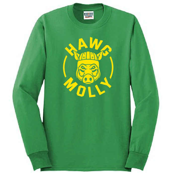 HAWG MOLLY (Yellow) - Long Sleeve T-Shirt