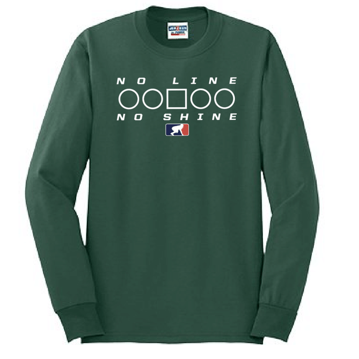 NO LINE NO SHINE TOO - Long Sleeve T-Shirt