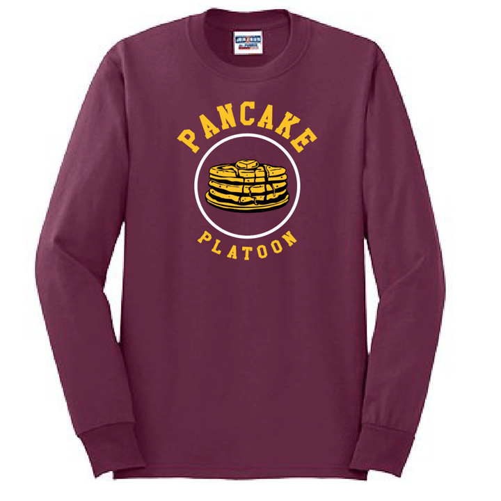 PANCAKE PLATOON - Long Sleeve T-Shirt
