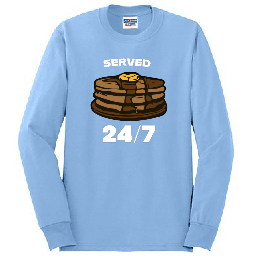 SERVED 24/7 - Long Sleeve T-Shirt