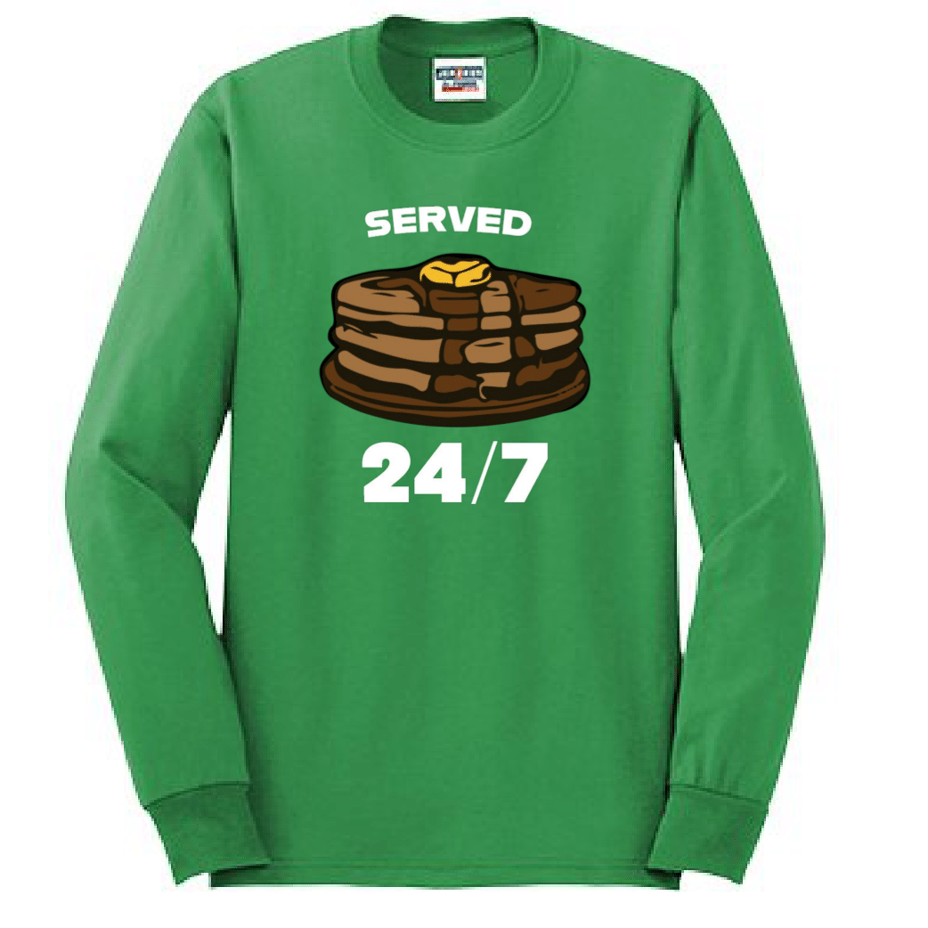 SERVED 24/7 - Long Sleeve T-Shirt