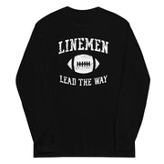 LINEMEN LEAD THE WAY - Long Sleeve T-Shirt