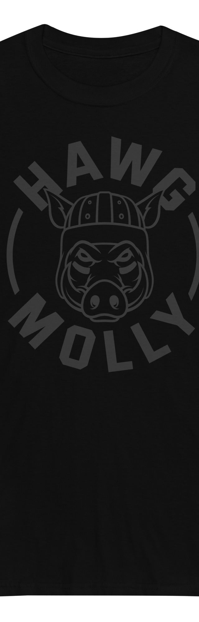 HAWG MOLLY (Black) - Long Sleeve T-Shirt