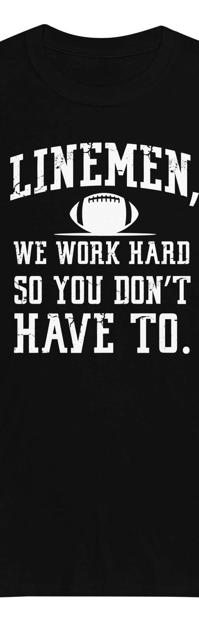 WE WORK HARD SO YOU DON'T HAVE TO - Long Sleeve T-Shirt