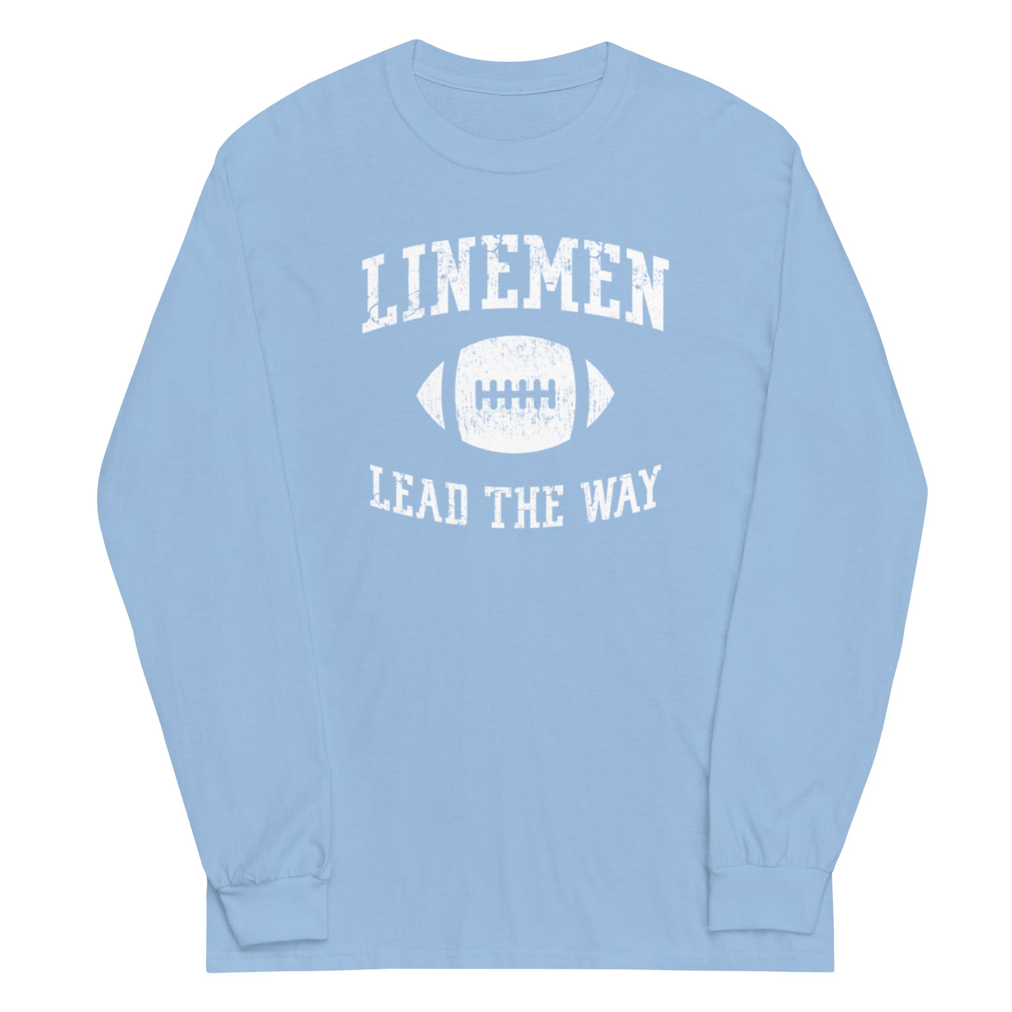 LINEMEN LEAD THE WAY - Long Sleeve T-Shirt