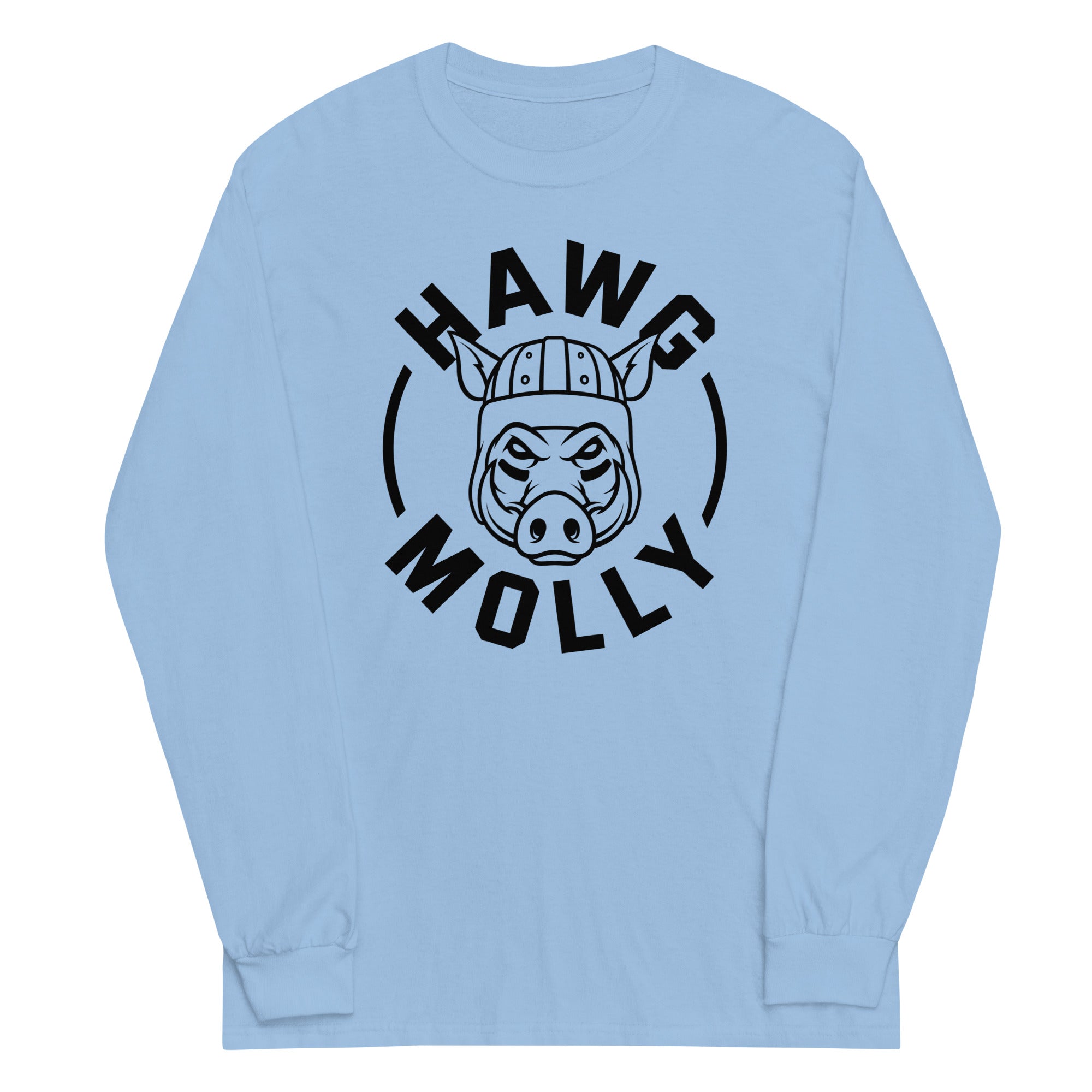 HAWG MOLLY (Black) - Long Sleeve T-Shirt