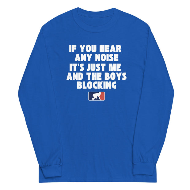 ME AND THE BOYS BLOCKING - Long Sleeve T-Shirt