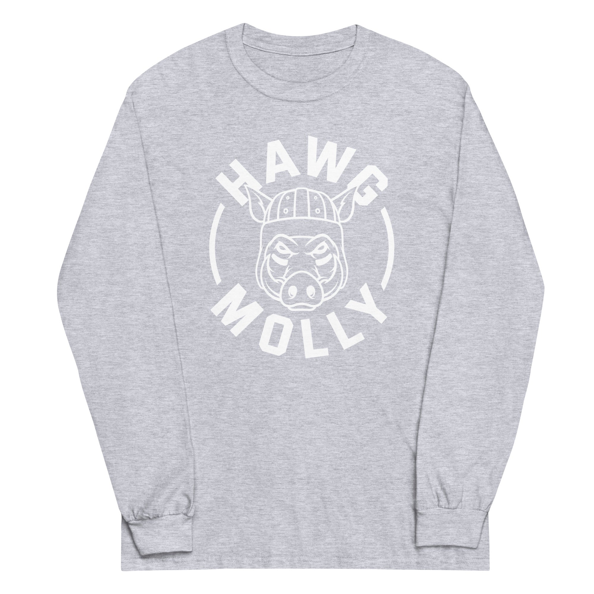 HAWG MOLLY (White) - Long Sleeve T-Shirt