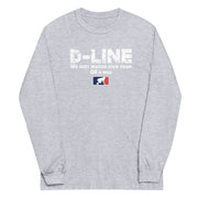 D-LINE WE JUST WANNA GIVE YOUR QB A HUG - Long Sleeve T-Shirt