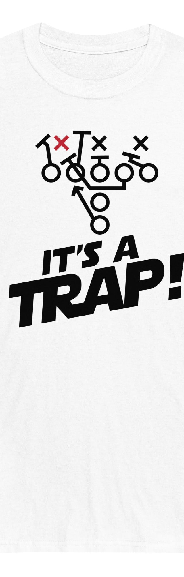 ITS A TRAP! (Black) - Long Sleeve T-Shirt