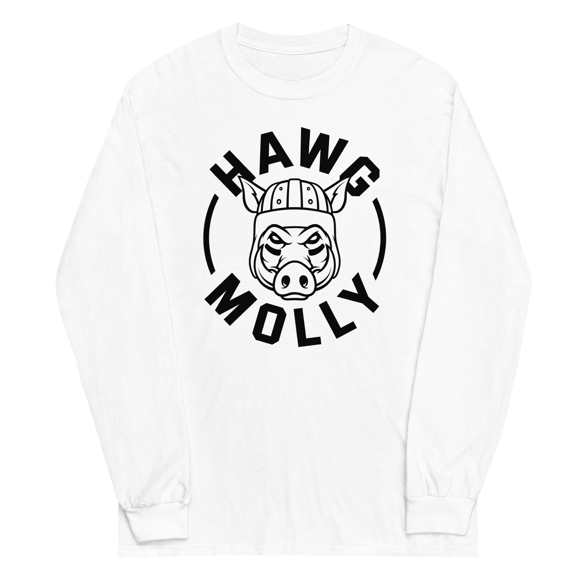 HAWG MOLLY (Black) - Long Sleeve T-Shirt