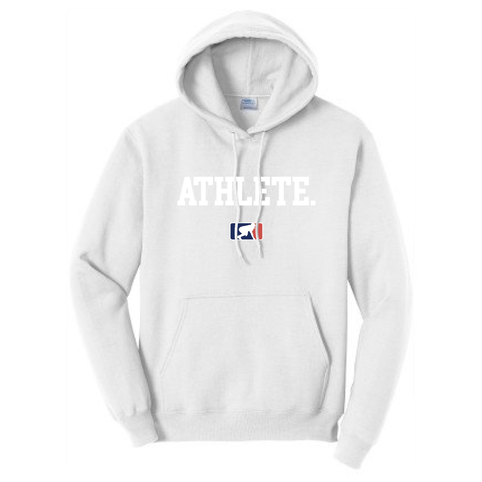 ATHLETE (White) - Hoodie