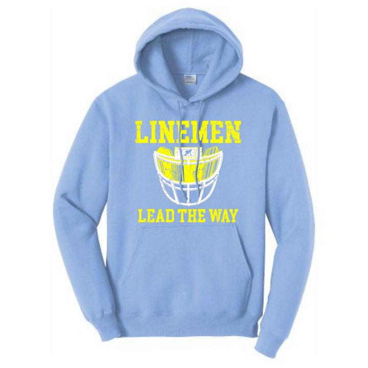 LINEMEN LEAD THE WAY (Yellow) - Hoodie