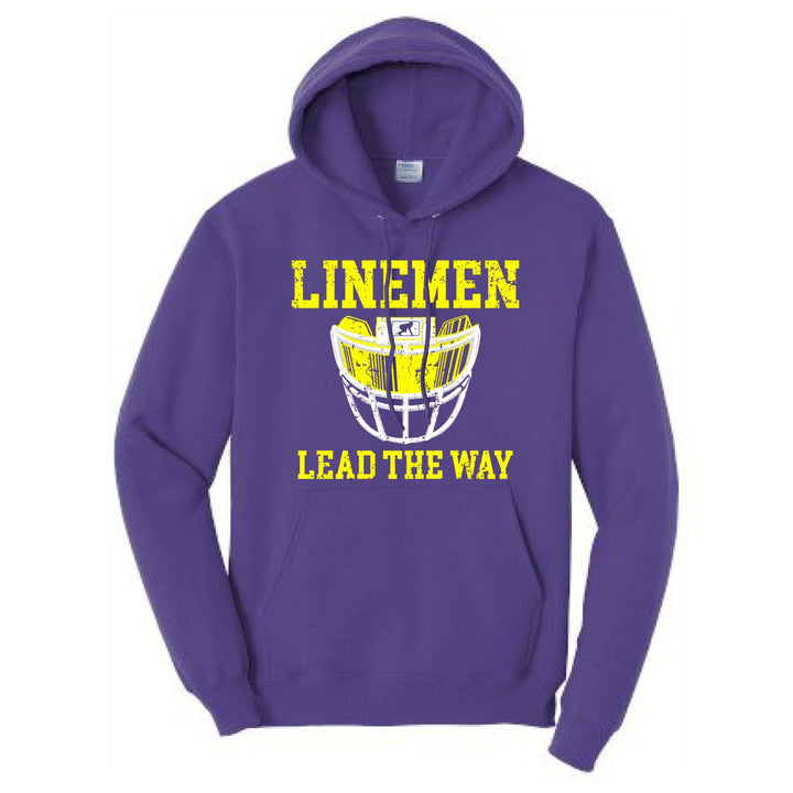 LINEMEN LEAD THE WAY (Yellow) - Hoodie