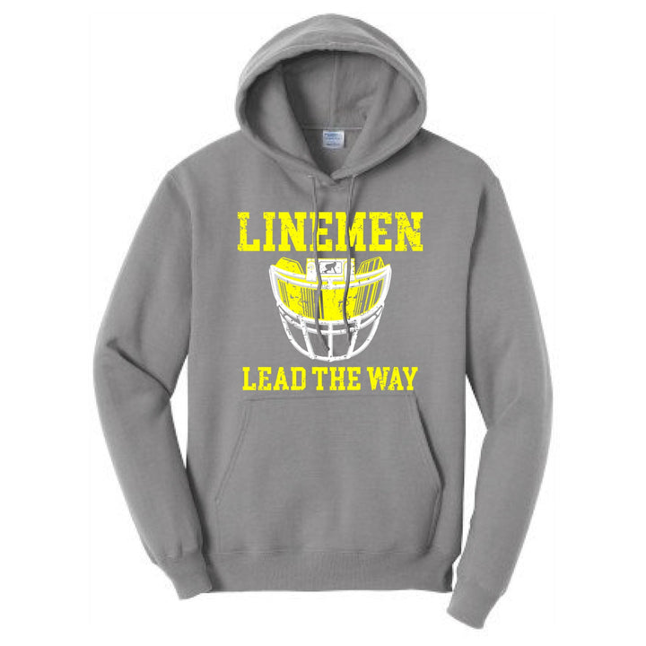 LINEMEN LEAD THE WAY (Yellow) - Hoodie