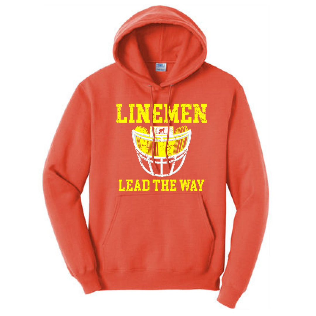 LINEMEN LEAD THE WAY (Yellow) - Hoodie