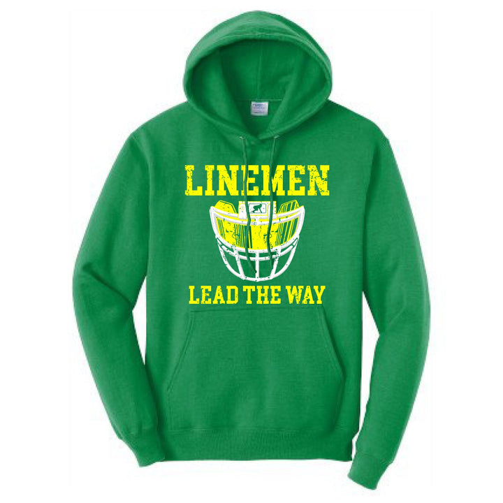 LINEMEN LEAD THE WAY (Yellow) - Hoodie