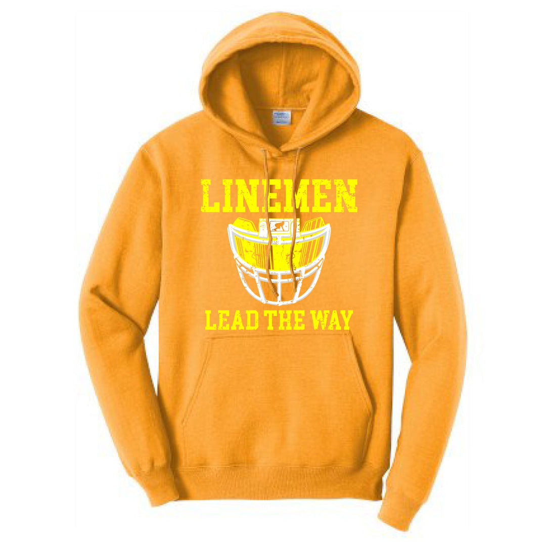 LINEMEN LEAD THE WAY (Yellow) - Hoodie