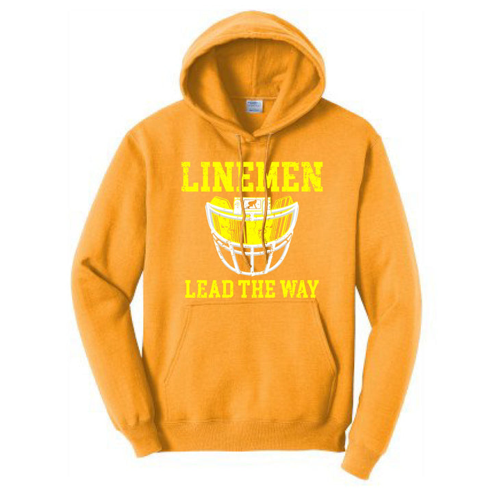 LINEMEN LEAD THE WAY (Yellow) - Hoodie