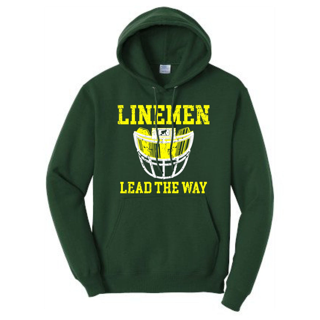LINEMEN LEAD THE WAY (Yellow) - Hoodie