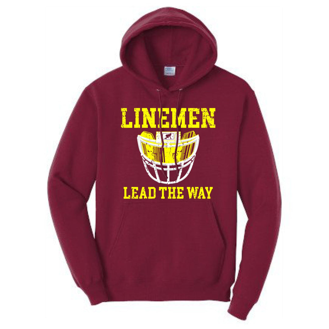 LINEMEN LEAD THE WAY (Yellow) - Hoodie
