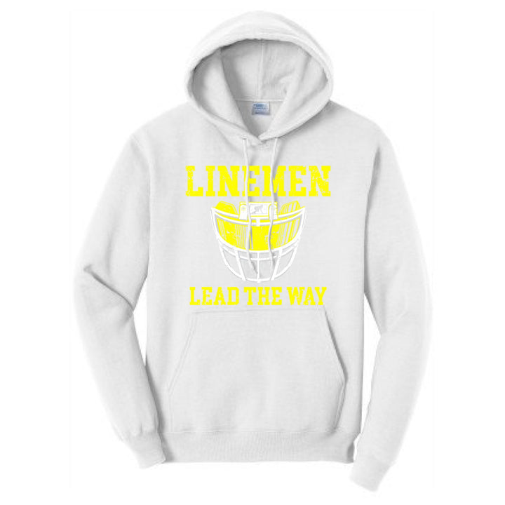 LINEMEN LEAD THE WAY (Yellow) - Hoodie