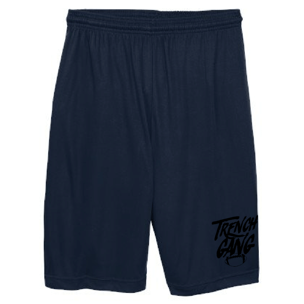TRENCH GANG (Black) - Youth Competitor Shorts
