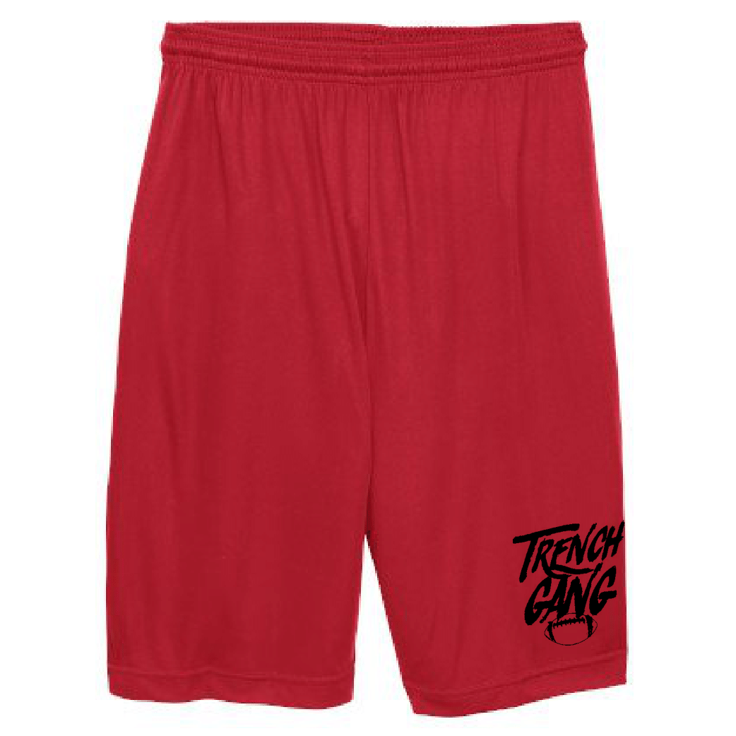 TRENCH GANG (Black) - Youth Competitor Shorts