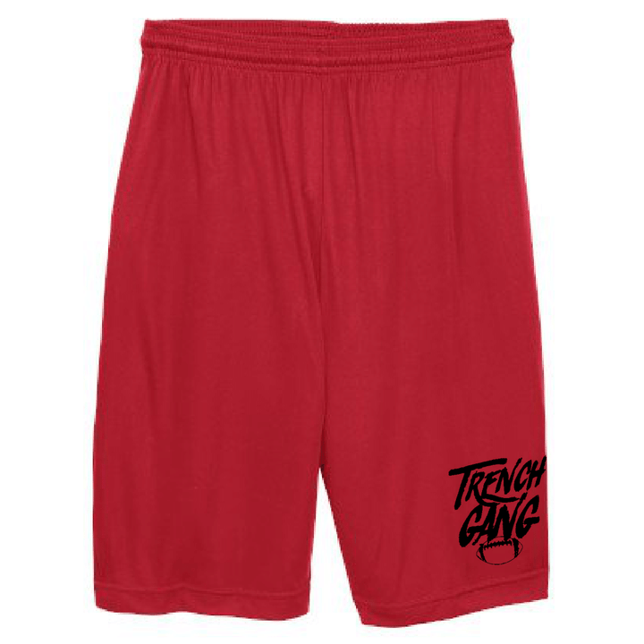 TRENCH GANG (Black) - Youth Competitor Shorts