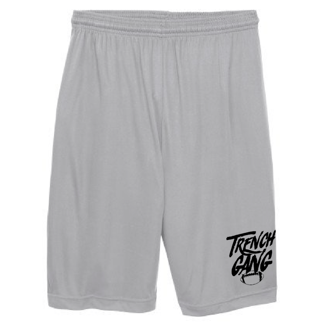 TRENCH GANG (Black) - Youth Competitor Shorts