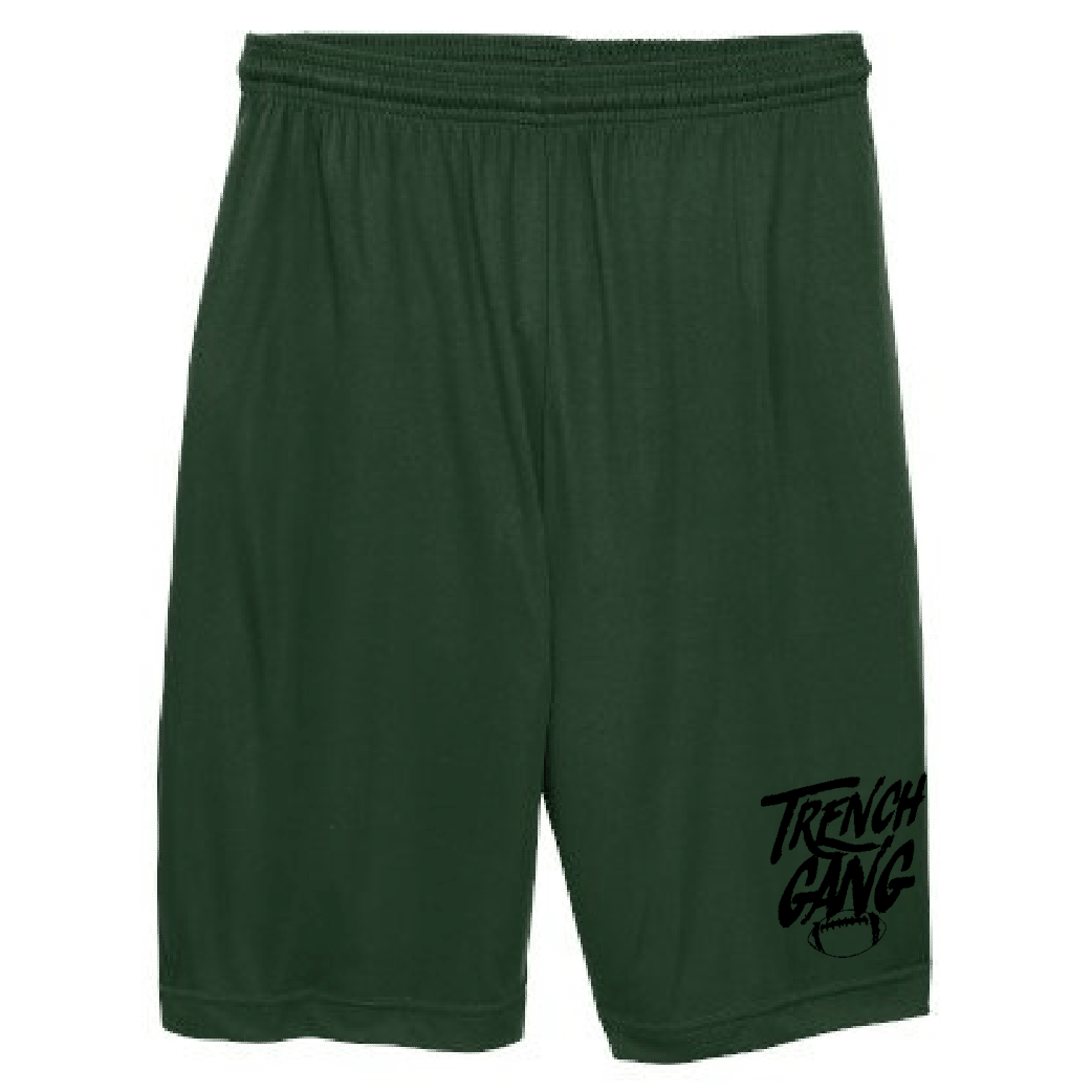 TRENCH GANG (Black) - Youth Competitor Shorts