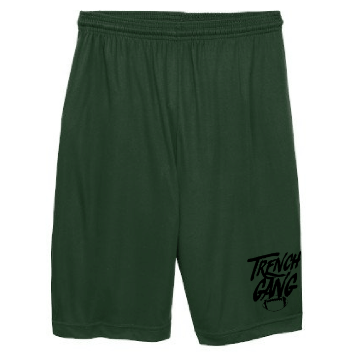 TRENCH GANG (Black) - Youth Competitor Shorts