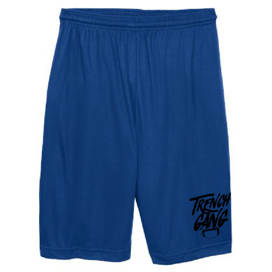 TRENCH GANG (Black) - Youth Competitor Shorts