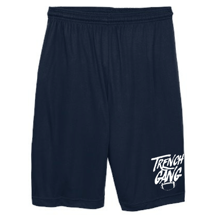 TRENCH GANG (White) - Youth Competitor Shorts