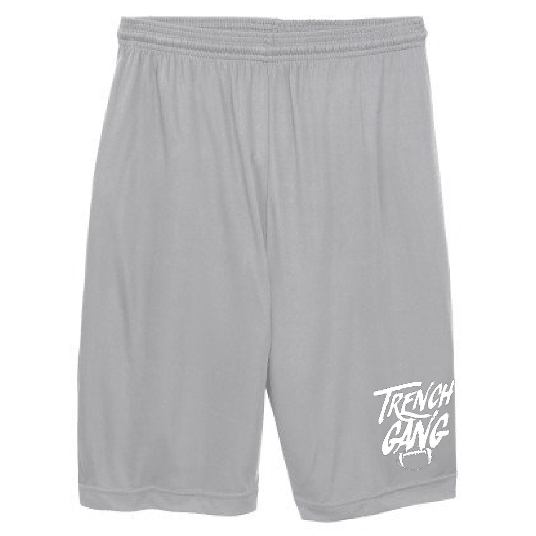 TRENCH GANG (White) - Youth Competitor Shorts