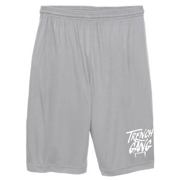 TRENCH GANG (White) - Shorts
