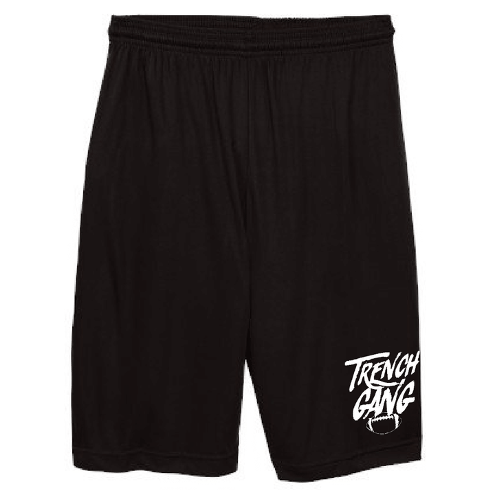 TRENCH GANG (White) - Youth Competitor Shorts