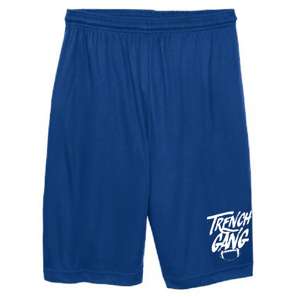TRENCH GANG (White) - Youth Competitor Shorts