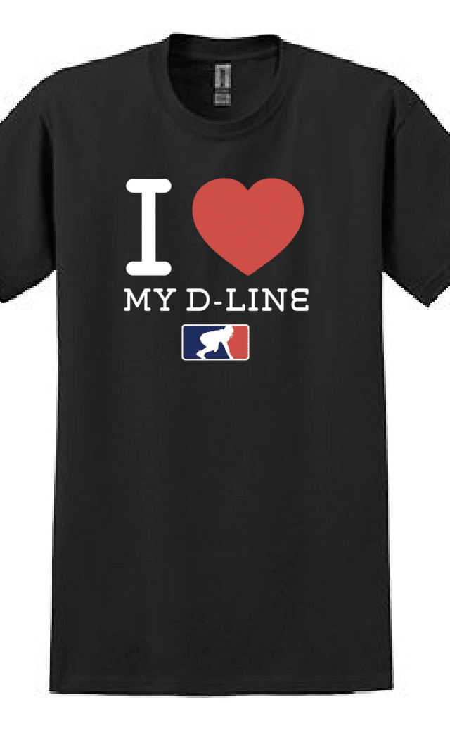 I <3 MY D-LINE - T-Shirt