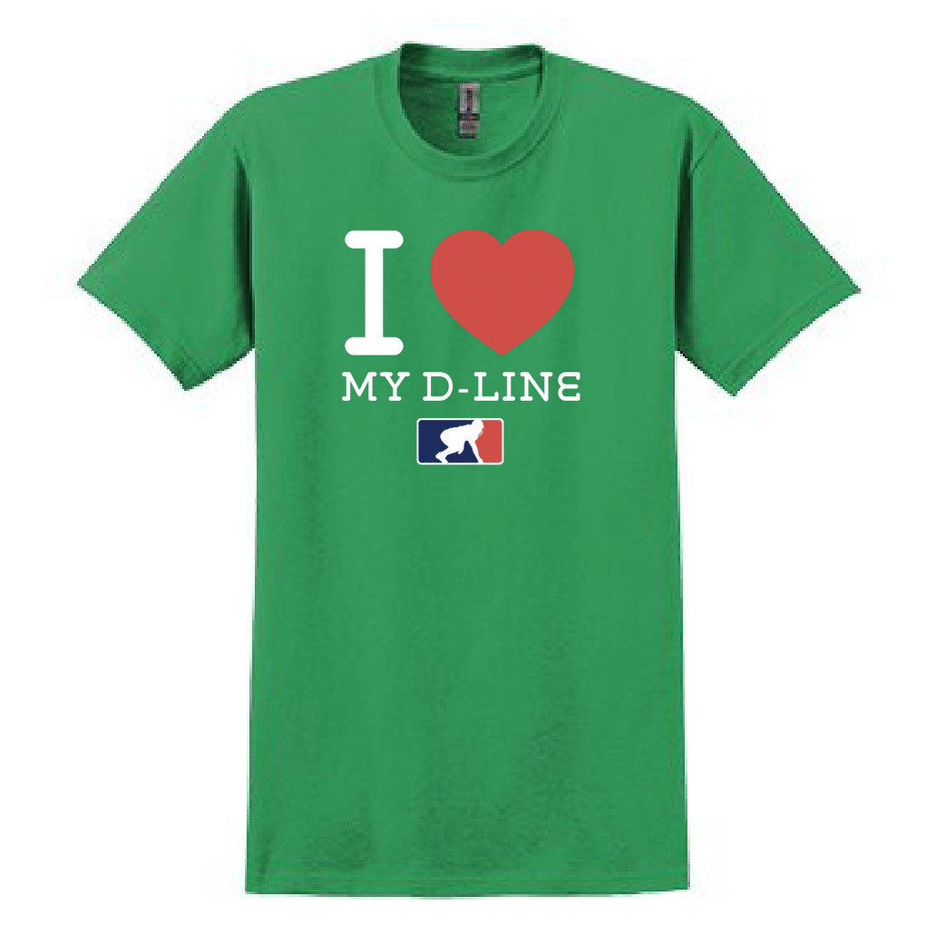 I <3 MY D-LINE - T-Shirt