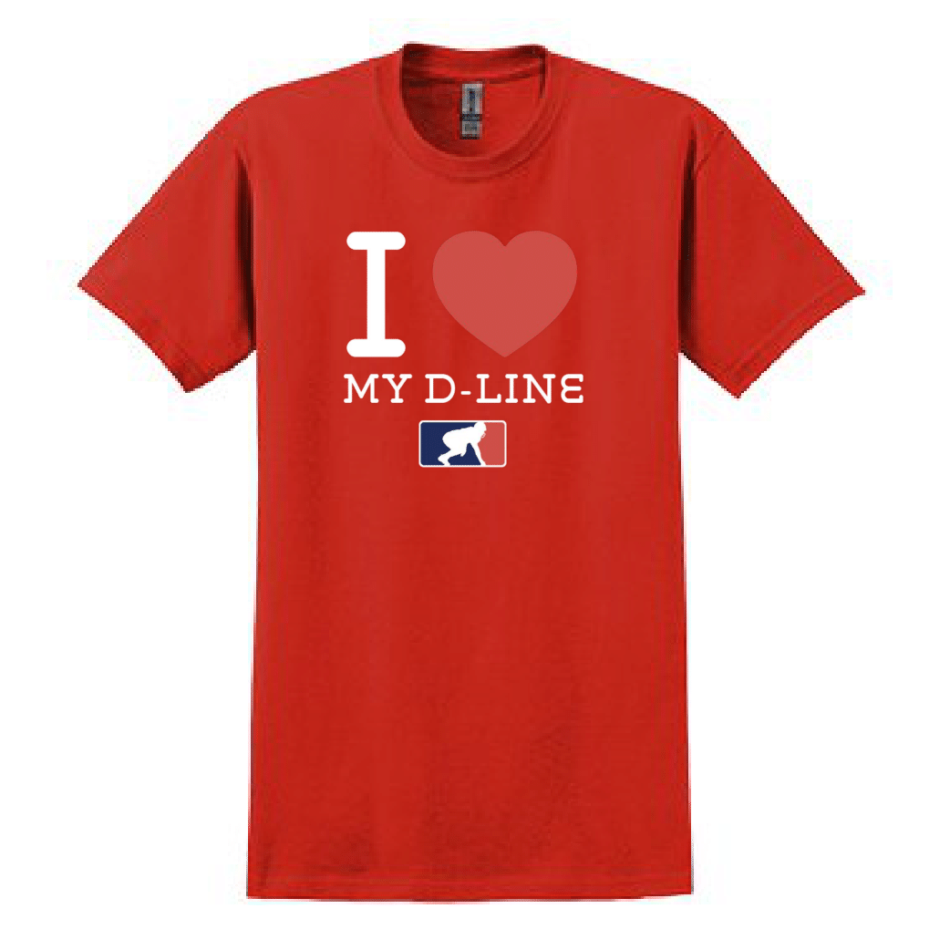 I <3 MY D-LINE - T-Shirt