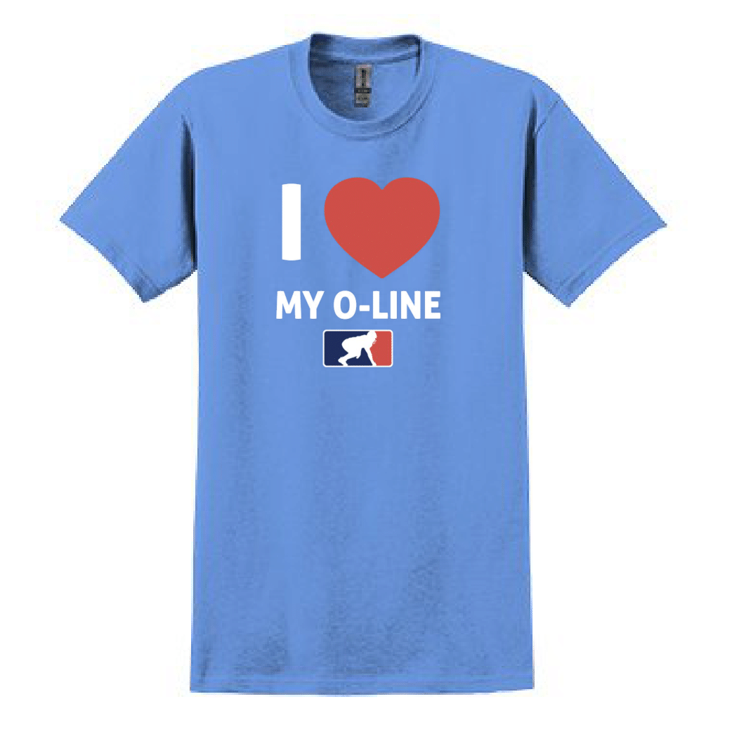 I <3 MY O-LINE - T-Shirt